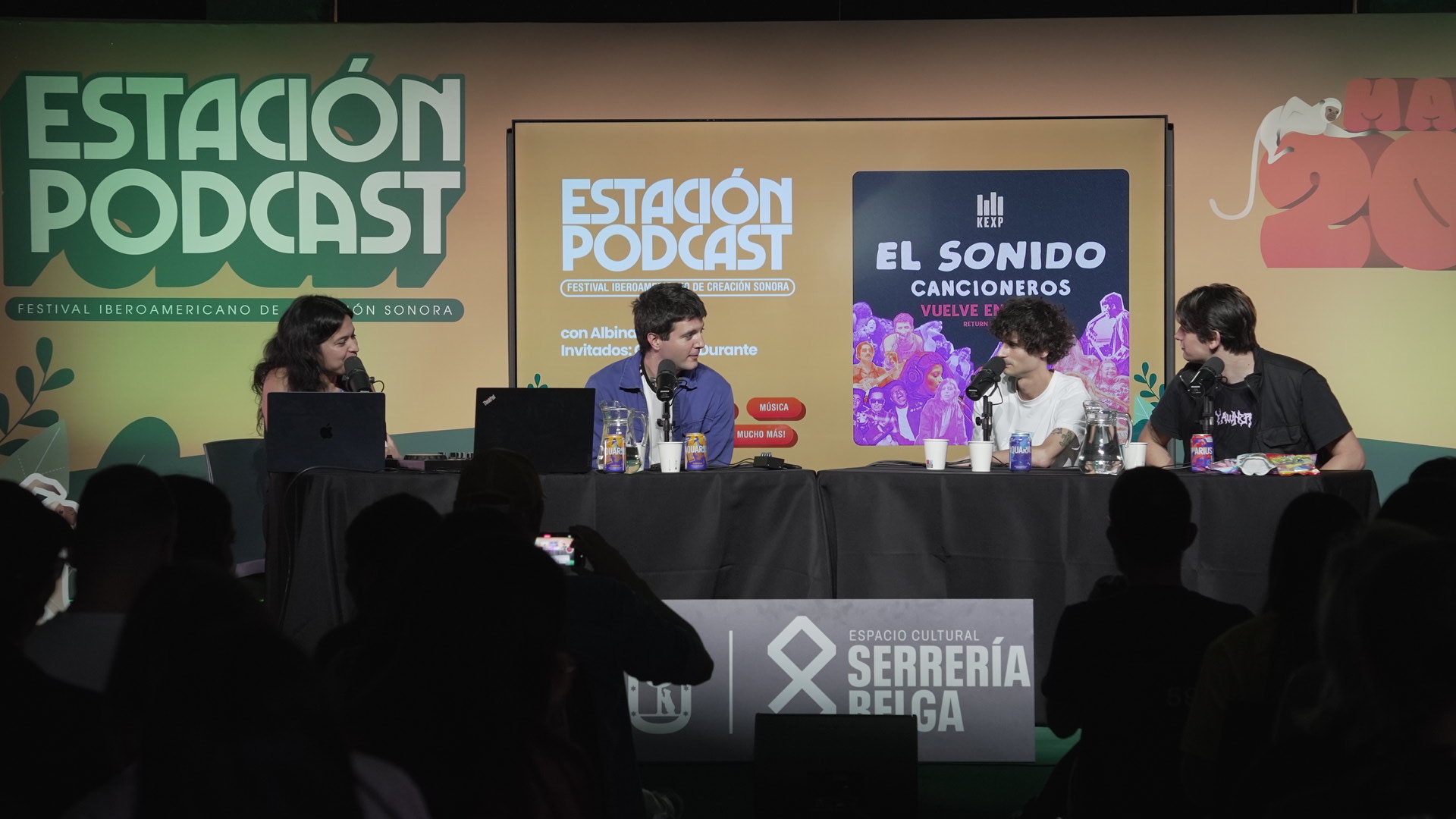 Serrería Belga reúne a las voces más influyentes de España e Iberoamérica en ‘Estación Podcast’