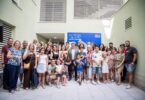 Foto con algunas de las familias