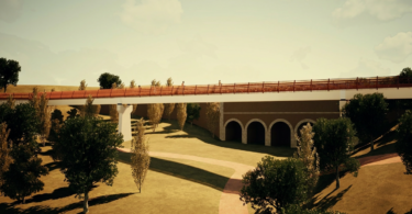 Madrid completará la conexión del parque de la Cornisa de Tetuán con una pasarela peatonal