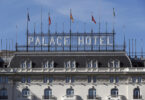 El Hotel Palace, en la plaza de las Cortes, fue el escenario de la fiesta del 26 de julio de 1990.