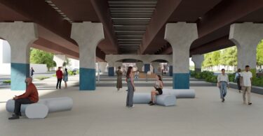 remodelación de la zona inferior del Puente de Vallecas y su entorno