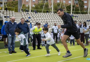 Vallehermoso abre sus pistas a una jornada deportiva familiar en Chamberí