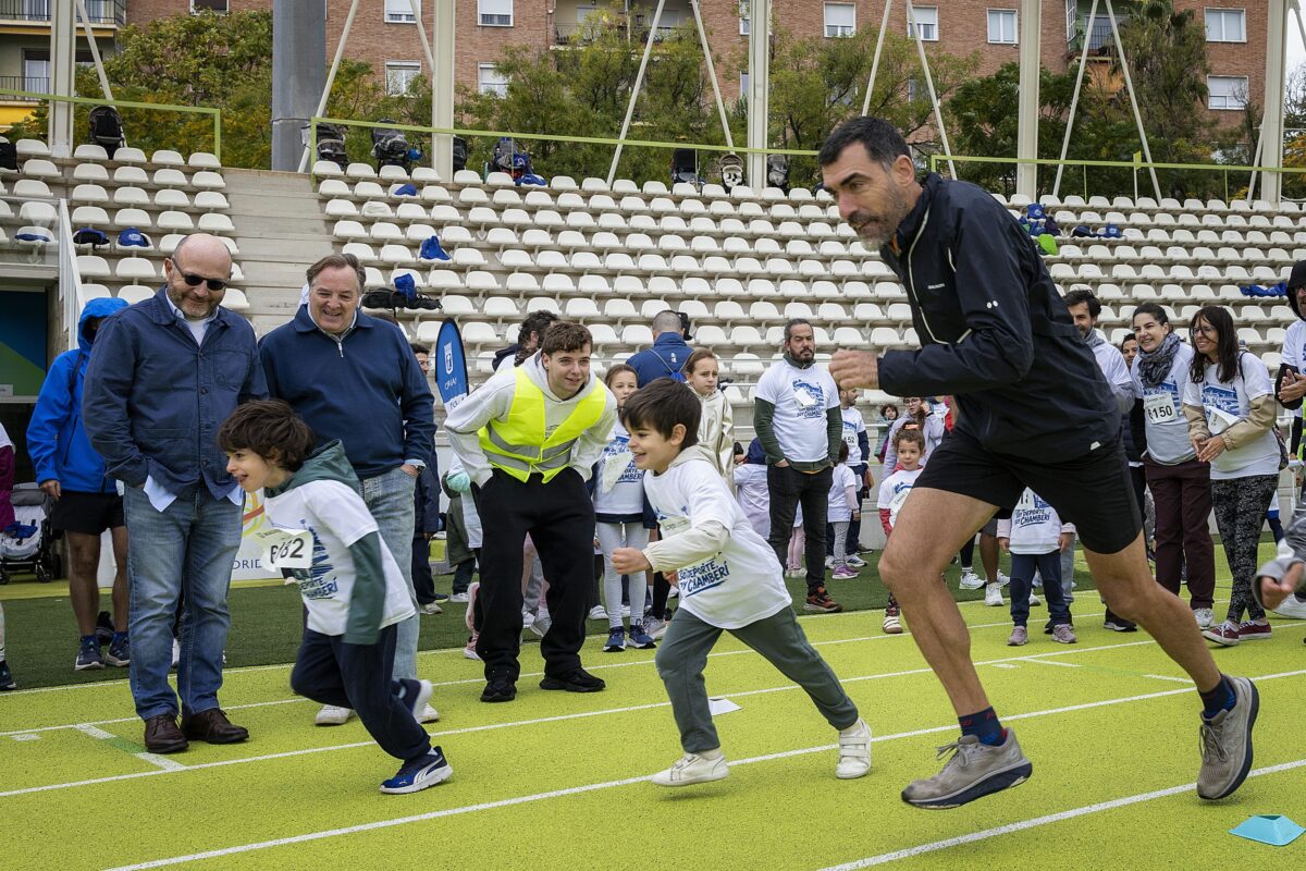 Vallehermoso abre sus pistas a una jornada deportiva familiar en Chamberí